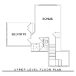 Chesapeak - Upper Level Floor Plan